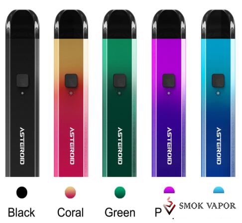 Starter Kits Buy Authentic HorizonTech Asteroid 900mAh Pod System Kit  Purple Horizon E-fog Asteroid Pod Kit 900mah 2