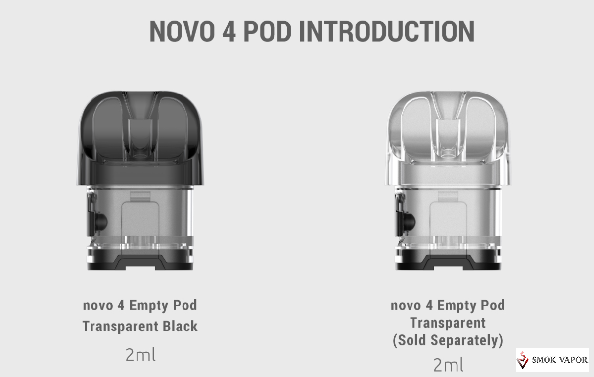 how much is elf bar vape Smok NOVO 4 Empty Pod | VAPE?APE Ireland main image 1